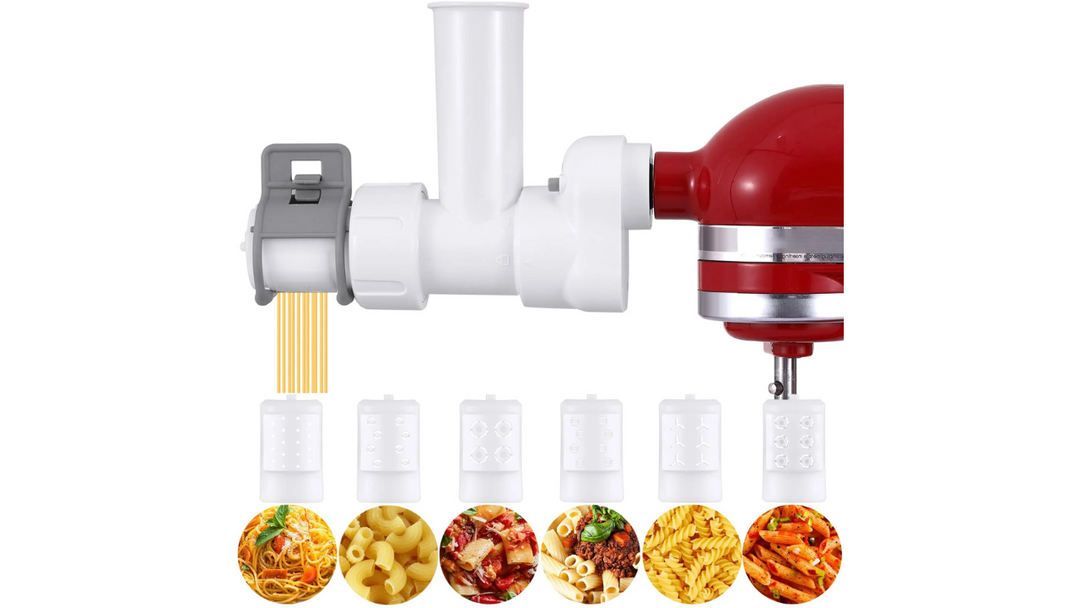 Accessoire pour la fabrication de pâtes (compatible avec batteur sur socle Kitchen Aid)