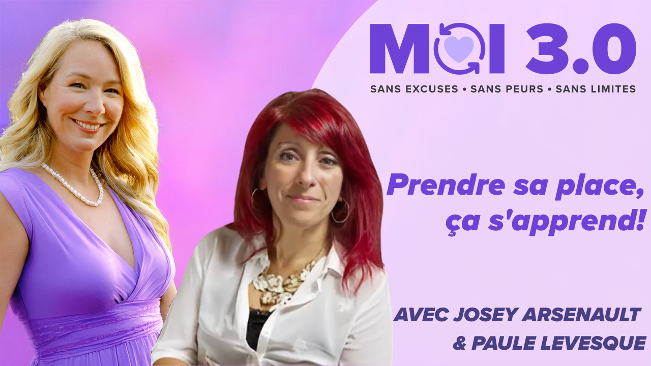 Prendre sa place, ça s'apprend!