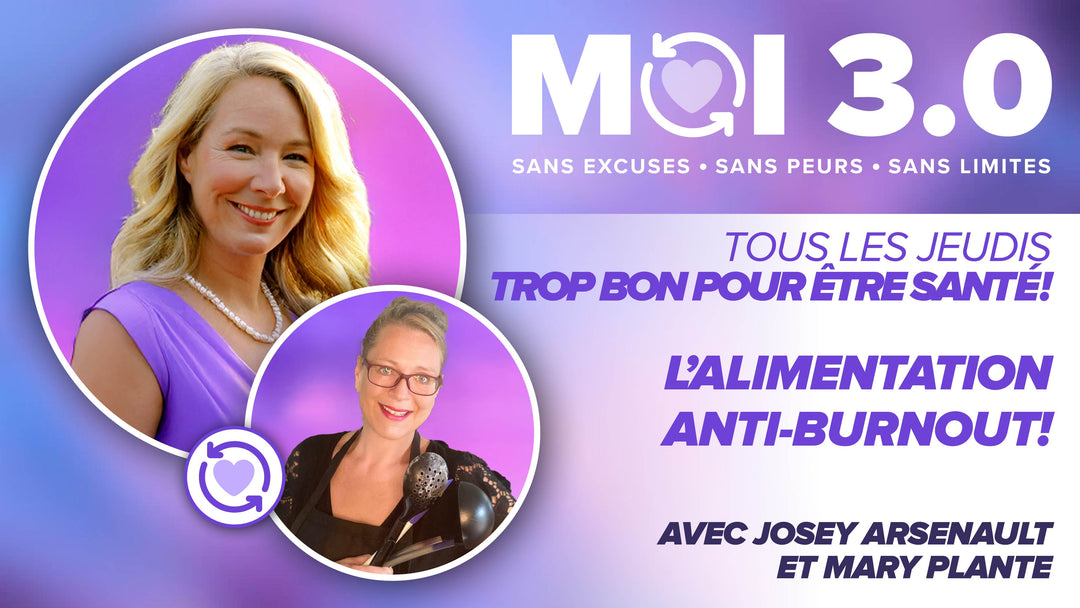 Les nutriments sont essentiels pour aider à gérer le stress, la fatigue et le burn-out!